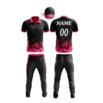 Latest Design 100% Polyester Cricket Jersey And Pant Cricket Uniform