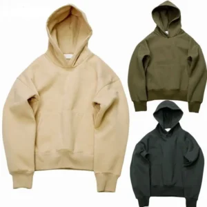 2024 custom 400-600GS heavyweight hoodie 100% cotton pullover plus size men's hoodies & sweatshirts